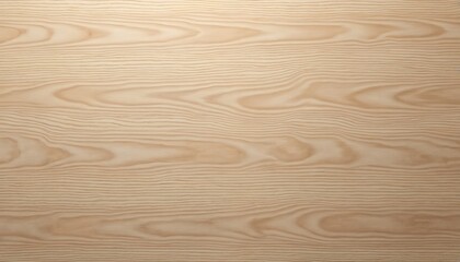 Obraz premium Natural light-colored wood texture background features mellow tones, low contrast. Smooth surface organic grain patterns. Pale timber material offers soft, gentle aesthetic suitable for various