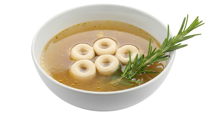 Isolated Chicken Soup