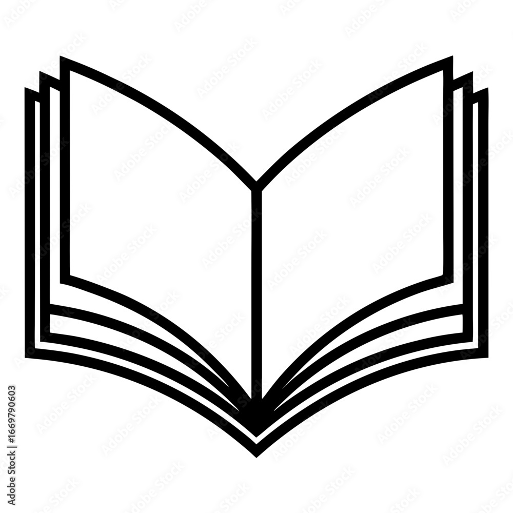 Poster an open book with a heart-shaped design symbolizes a love of reading and storytelling