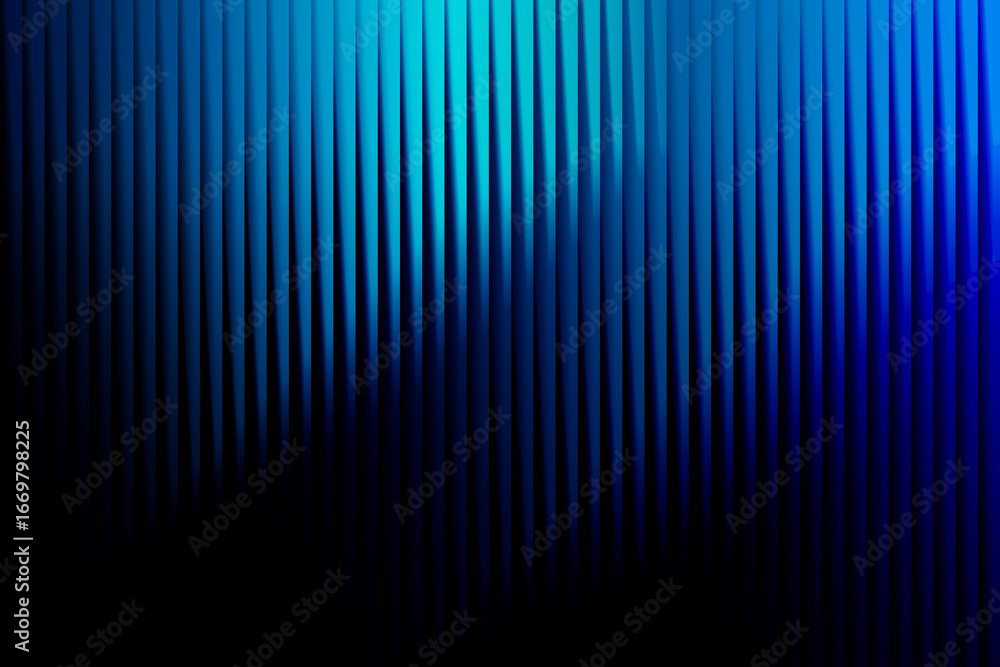 Aufkleber deep blue glowing gradient stripe design. abstract futuristic vertical line pattern for technology a