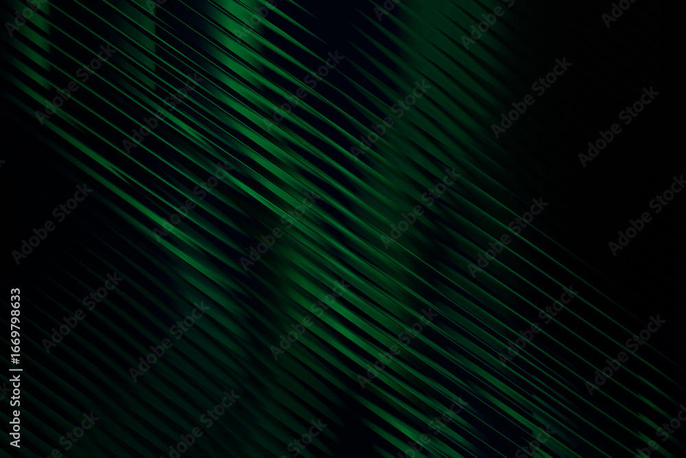 Poster green diagonal gradient stripe luminous abstract design. futuristic glowing lines with neon motion w