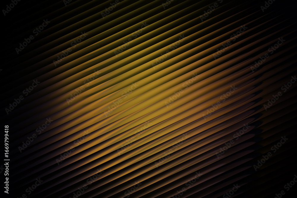 Poster golden yellow diagonal gradient stripe luminous background. abstract glowing neon lines with smooth 