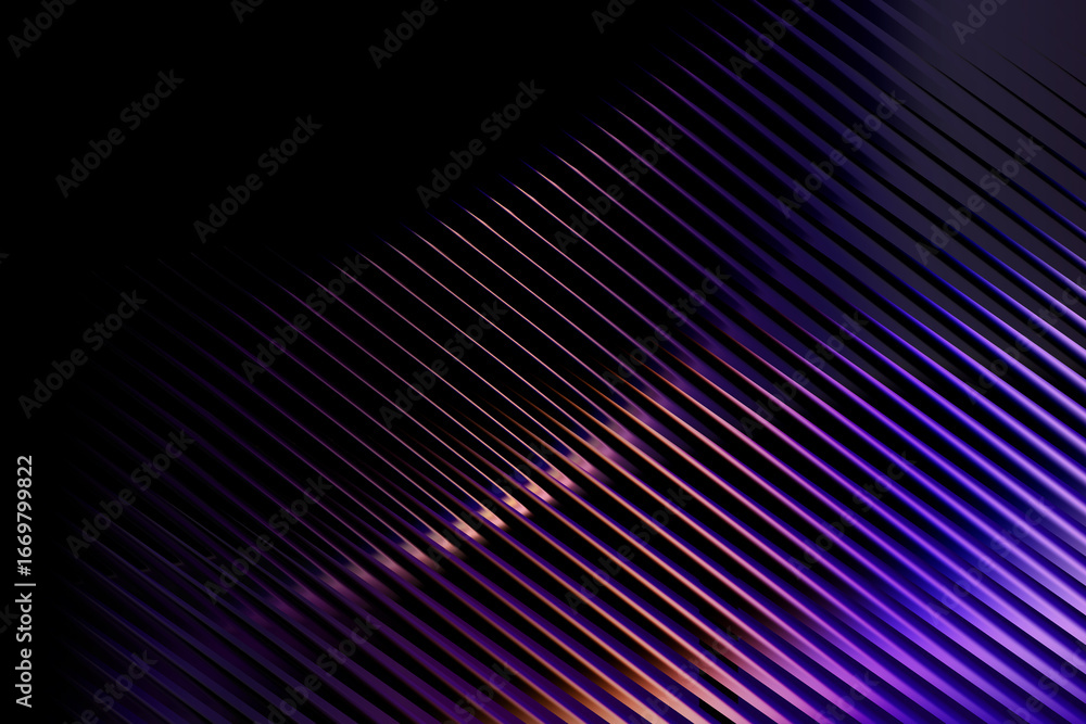 Poster dark grey and blue gradient abstract background. subtle futuristic stripes and muted design. elegant