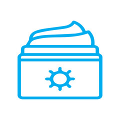 Sunscreen Container Icon