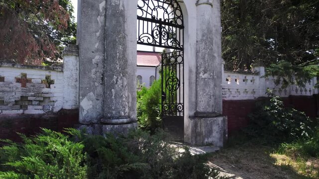 Old castle in Becej
