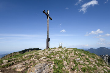 Gipfelkreuz auf der Rotwand, Bayern