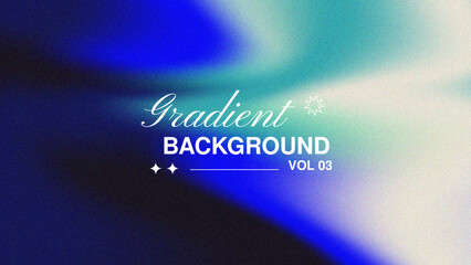 Blue Aqua Gradient Background. Cool Color Flow Design