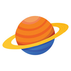 Fototapeta premium A sleek and professional vector icon of the Earth, designed for a variety of digital and print applications, representing global communication and environmental themes.