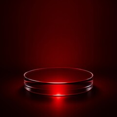 wedding rings on red velvet background