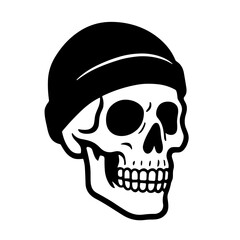 Human Skull illustration