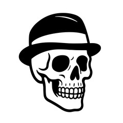 Human Skull illustration