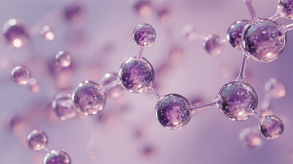 Exploring bakuchiol serum composition science lab infographic abstract environment close-up view beauty concept