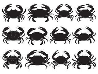 BLUE CRAB SILHOUETTE