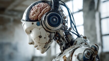 Fototapeta premium K?nstliche Intelligenz - KI.