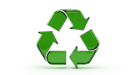 Obraz premium Recycling simboles 