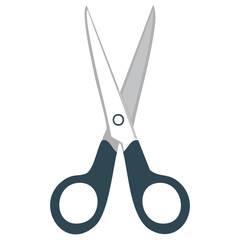 A clean and versatile vector icon of scissors, perfect for use in craft apps, websites, and creative workshops.