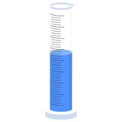 Graduated Cylinder Icon