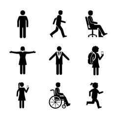 Office teamwork concept with women collaborating on computers in a noir vector style