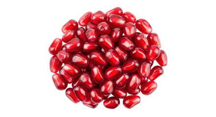Isolated Pomegranate Seeds