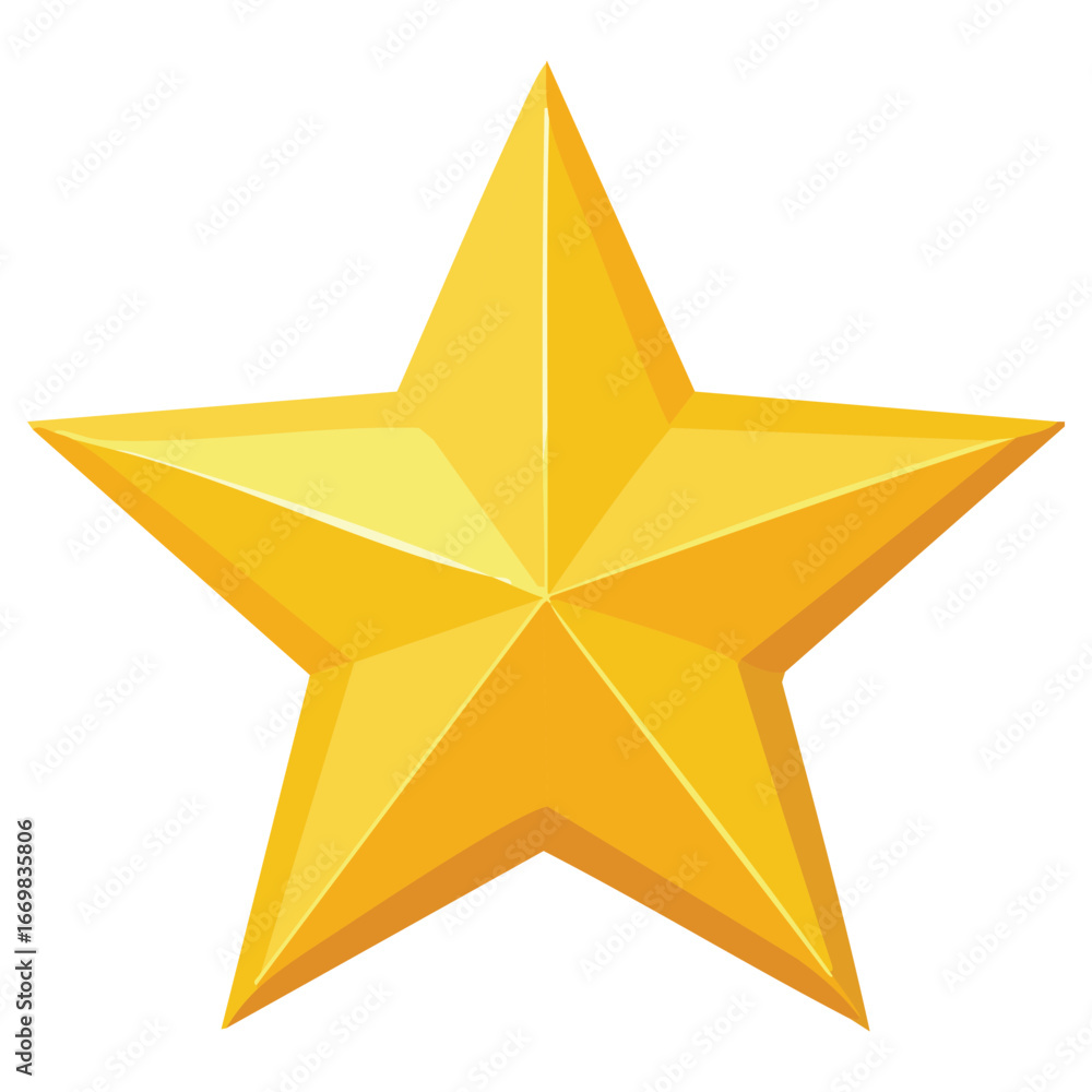 Poster a clean and versatile vector icon of a star, perfect for use in rating systems, websites, and creati