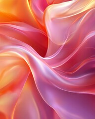 Obraz premium Background featuring a high-quality, silky texture fabric with a smooth and shiny surface. Perfect for a sophisticated social media post or chic vertical wallpaper, this design captures, Generative AI