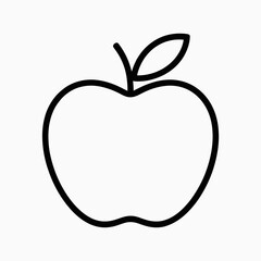 apple icon vector illustration