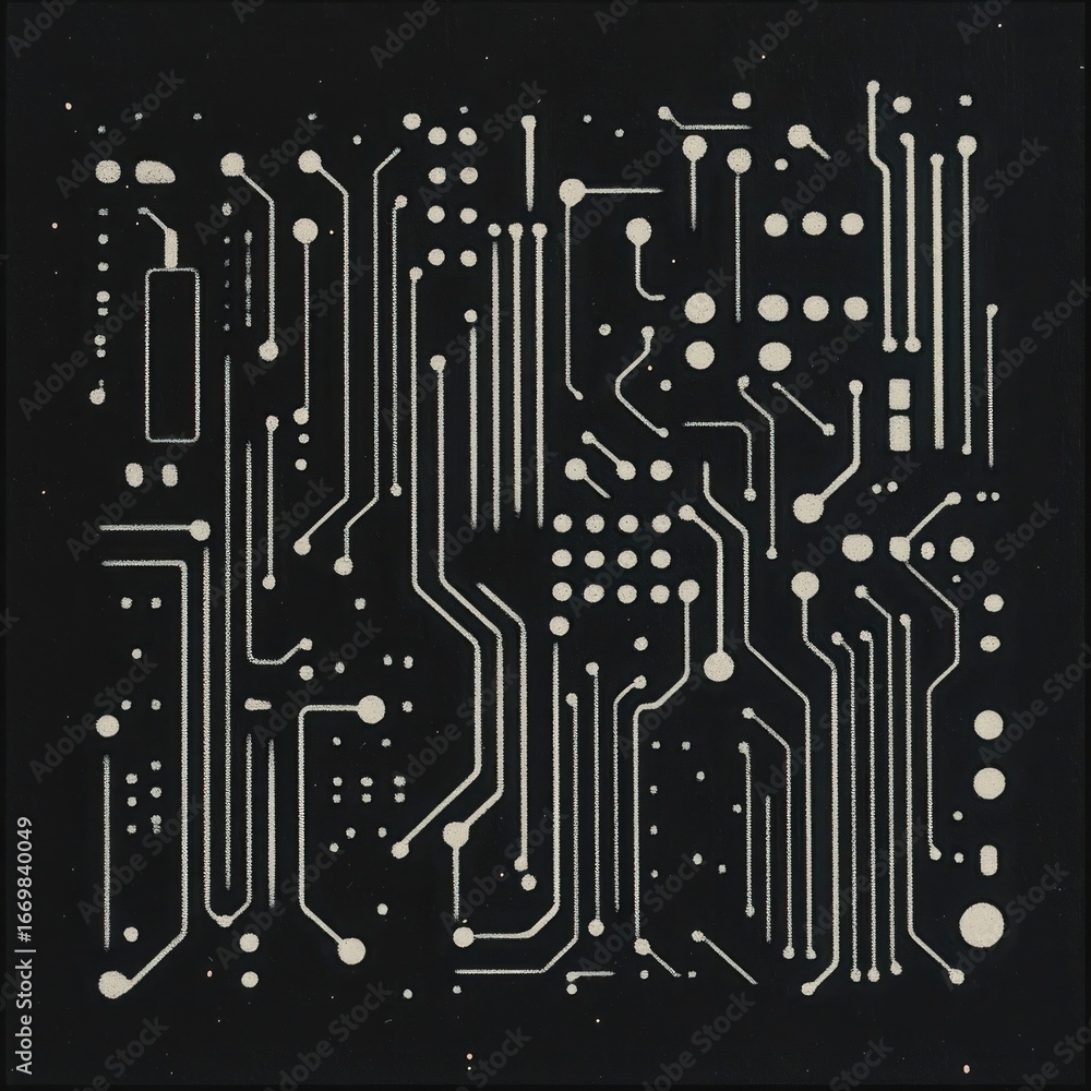 Poster a single futuristic coding element electronics futuristic modern.