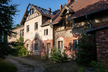 Historic Red Brick Sanatorium – Abandoned Heilstätten Architecture