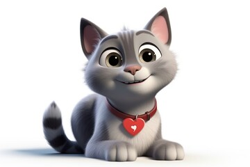 Cartoon pet mammal animal.