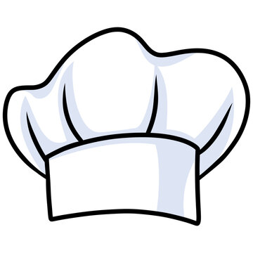 recommend clip art: Chef Hat Vector Illustration Doodle Drawing Art Icon