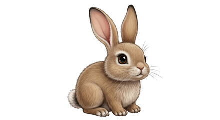 Isolated Cute Bunny