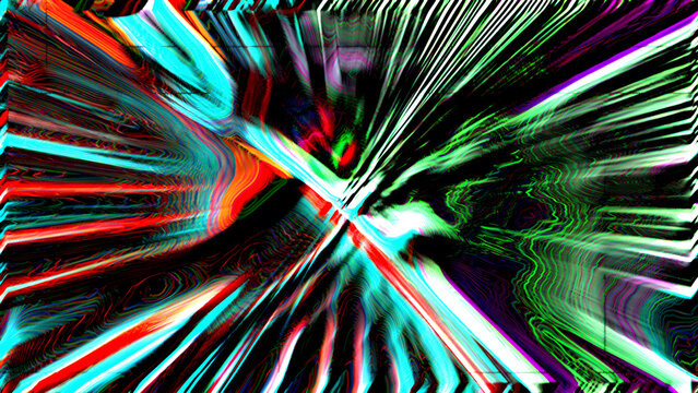 High-energy abstract glitch background for tech event promotions, futuristic marketing, and music album covers