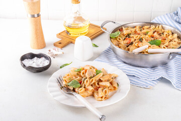 Trendy viral marry me chicken pasta