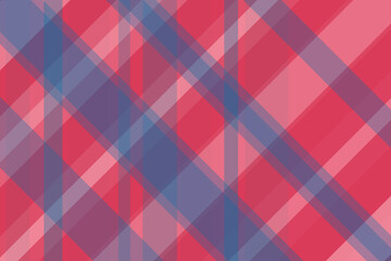 Abstract Geometric Pattern in Red and Blue