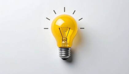 Light Bulb Flat Icon