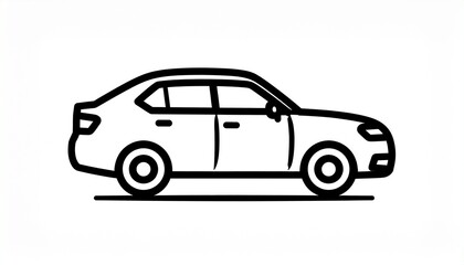 Car Outline Icon