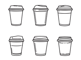Takeaway Plastic Cup Vector Icon