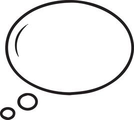  Hand Drawn Comic Speech Bubble&ndash; Vector Doodle Style Talk, Thought & Chat Balloons	