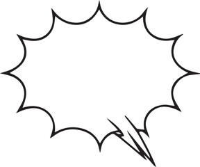  Hand Drawn Comic Speech Bubble– Vector Doodle Style Talk, Thought & Chat Balloons	