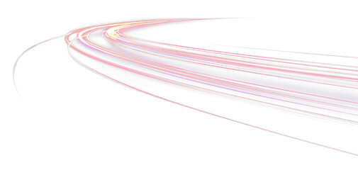 Futuristic swirl vortex curve line abstract bright vector
