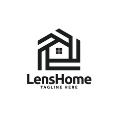 Geometric logo design icon