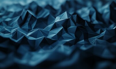 3D Polygon Abstract Background 