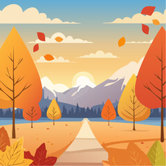 Vibrant Autumn Leaves on Ground, Nature's Palette, Seasonal Beauty, Colorful Fall Foliage.
