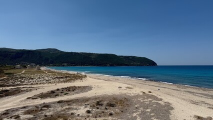 view of a greek beach 