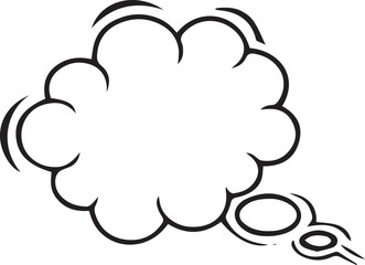 Hand Drawn Comic Speech Bubble– Vector Doodle Style Talk, Thought & Chat Balloons