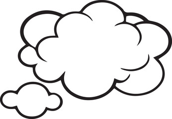 Hand Drawn Comic Speech Bubble– Vector Doodle Style Talk, Thought & Chat Balloons