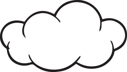 Hand Drawn Comic Speech Bubble– Vector Doodle Style Talk, Thought & Chat Balloons