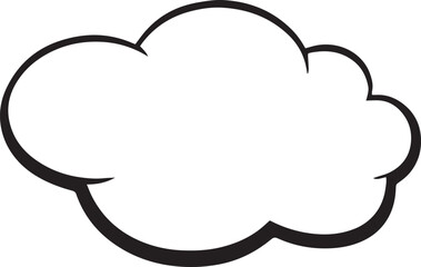 Hand Drawn Comic Speech Bubble– Vector Doodle Style Talk, Thought & Chat Balloons