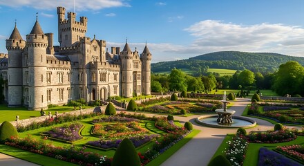 Adare Manor - A Luxurious Irish Castle Hotel and Gardens.