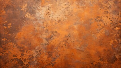 Rustic Orange Halloween background and Brown Textured Surface with Vintage Grunge Effects

